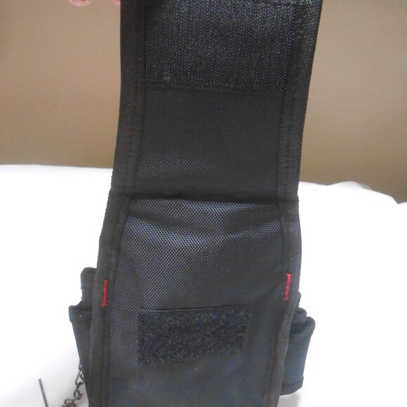 NEW HUSKY BLK SLEEK CANVAS 9 POCKET TOOL STORAGE BELT WATER RESISTANT 🎁👨 - Picture 4 of 9